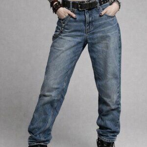 G-Star Arc 3D Faded Harbor Boyfriend Fit Architectural Cut Jeans Size 31/34 NWT